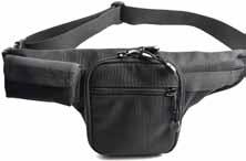 Although it looks like any other civilian belt bag, it is actually used for concealed gun and