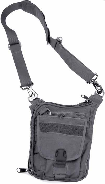 45-0022-4907 CONCEALED WEAPON SHOULDER BAG This bag is suitable for carrying over a