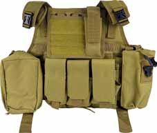 45-0056-4952 TACTICAL VEST It is made of highly
