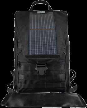 45-0072-4907 TACTICAL BACKPACK WITH SOLAR PANEL Made