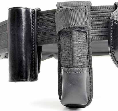 45-0032-4907 WEAPON CARRIAGE SET LEATHER/CORDURA 45-0028-4907 CORDURA BELT 50 mm 45-0027-0503 FLASHLIGHT HOLSTER 45-0026-4907 TELESCOPIC BATON HOLSTER 45-0025-0503 HOLSTER FOR METAL HANDCUFFS The