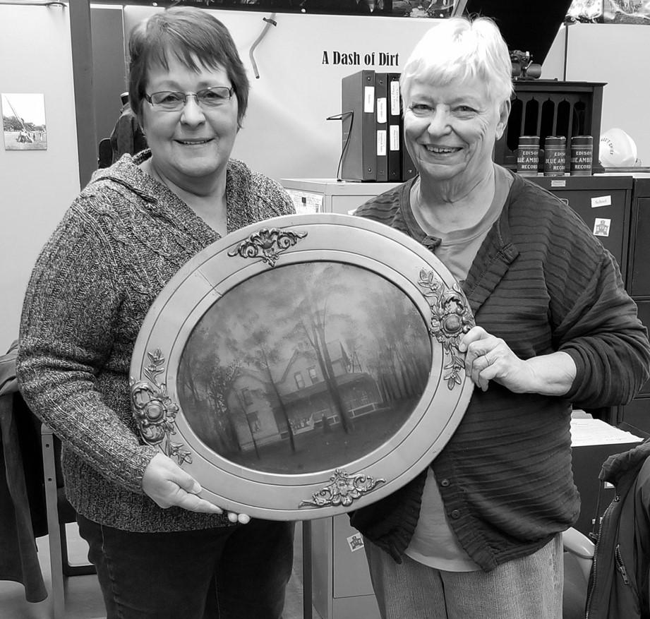 Page 2 1903 house has been a witness to Westfield history Karen Christensen of Westfield stopped by the historical society one day to show MCHS volunteer Janet Pope a painting of a house both of them