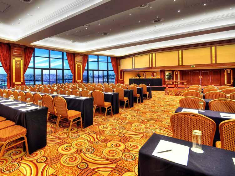 Level 7 Squatre meters Ceiling height Square feet Ceiling height Reception Theatre (m) (ft) Grand Ballroom 768 5.2 8266.