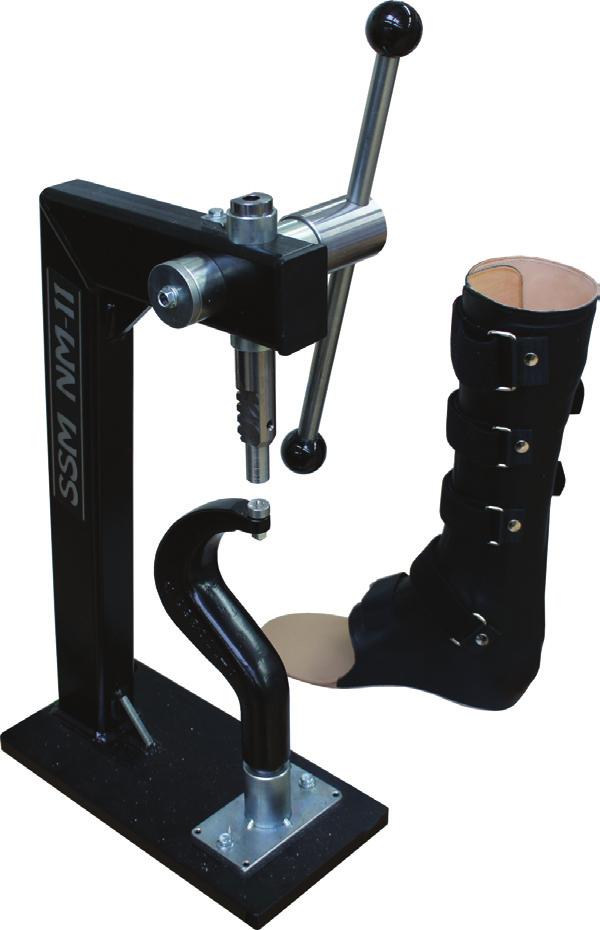 OPERATION (continued) USE THE NM-11 ON ORTHOSES The NM-11 can be used for attaching straps on orthoses,