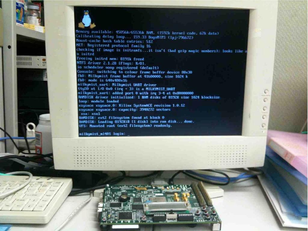 Linux port to the Milkymist platform (Takeshi Matsuya, Lars-Peter Clausen,