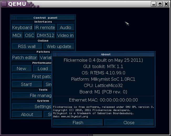 QEMU emulation support for Milkymist hardware (Michael Walle) S.