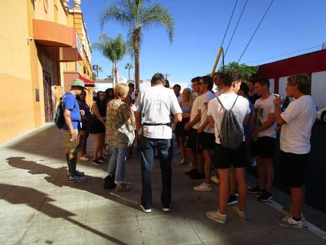 10. WALKING TOURS FOR DANISH BUSINESS STUDENTS FOLLOW-UP We were contacted by the California International Business University in Little Italy to