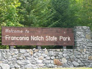 VISIT FRANCONIA NOTCH STATE PARK Franconia Notch State Park is well worth a half or full day tour.