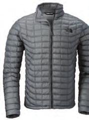 THERMOBALL TREKKER JACKETS Designed with baffles contoured to fit your