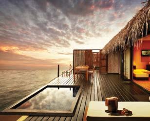 Adaaran Prestige Water Villas, Maldives, awarded as the The World s Leading Water Villa at the World Travel Awards The