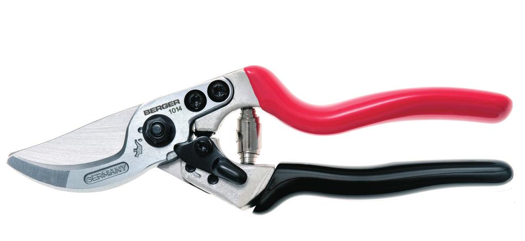 HAND SHEARS Angled cutting head 15 Intermediate cutting position Angled cutting head Oil groove Spring Replaceable blade and counter-blade Optimizes force and reduces strain on the wrist