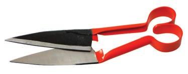 2 in carbon steel blades, soft coating on the handles, soft squeeze action for
