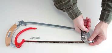 8 in Easy replacement of the blade Cut-out saw blade for pruning