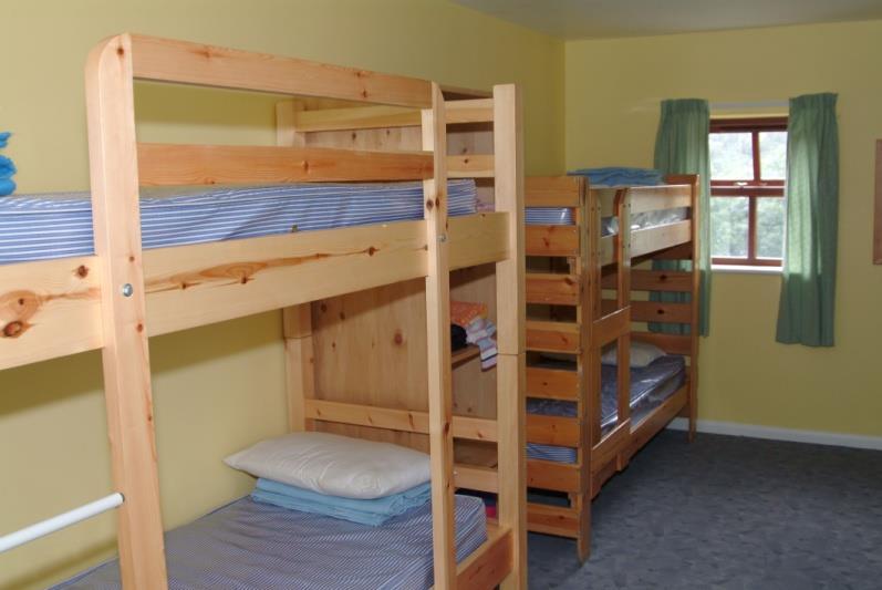 Accommodation and Facilities Fully heated dormitories, dining room, games area, library and