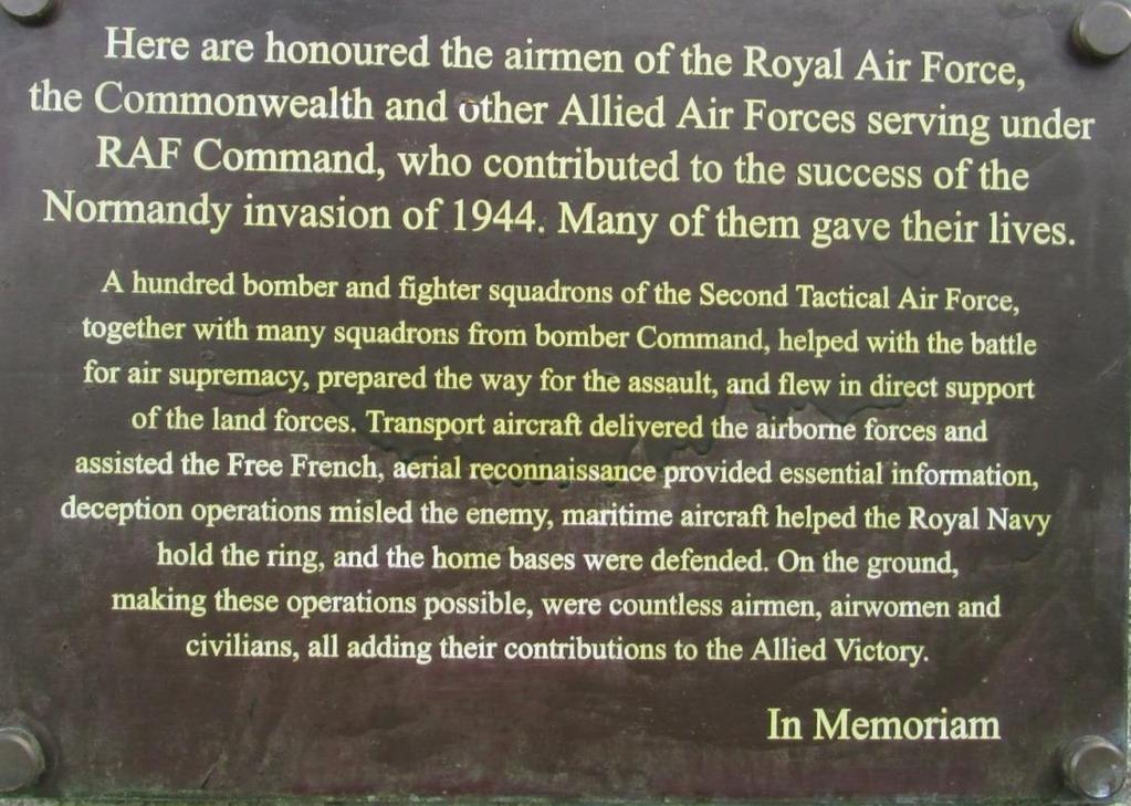 commemorating the airmen who