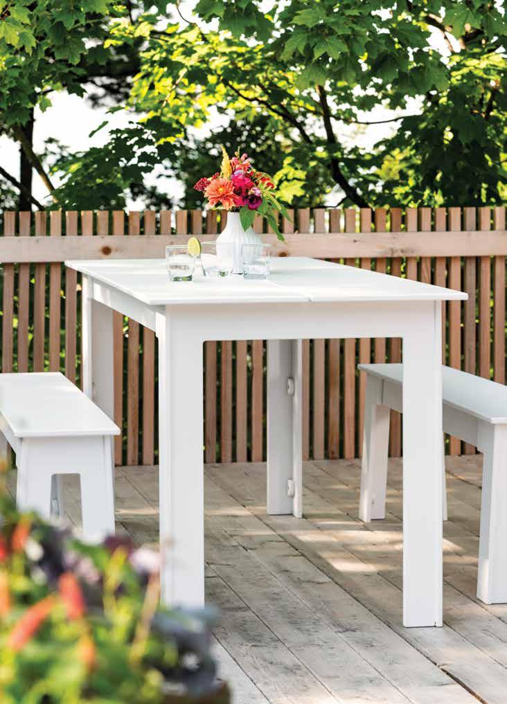 Fresh Air Table (78 inch) $1,595 Fresh Air Bench (65 inch) $795 Fresh Air Bench (18