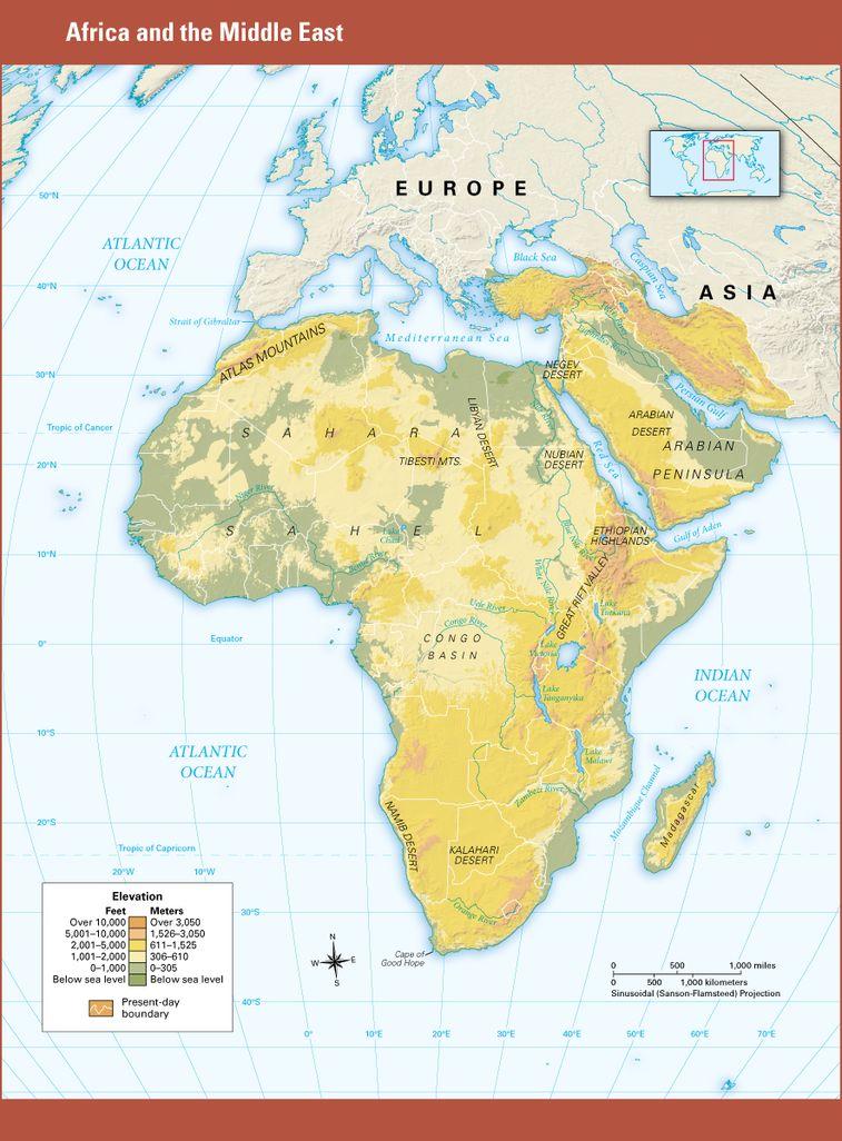 Chapter 7: The Geography and Settlement of Egypt, Kush, and Canaan Learning Target: I can explain how geography affected early settlement in Egypt, Kush, and Canaan.