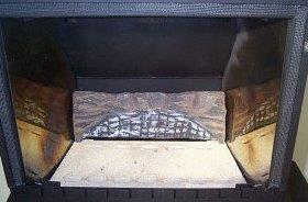Section B - Fitting the Log Ceramic Matrices The fire-bed is constructed of 3 ceramic matrices and 6 loose logs. A.