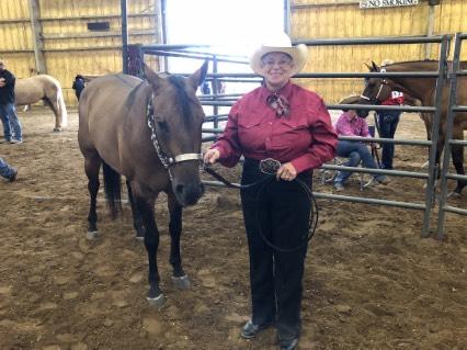 May s Scissortail Spectacular was highlighted with a free Showmanship Clinic presented by ABRA Judge Jeff Ray and his wife Angela of Ray Show Horses.