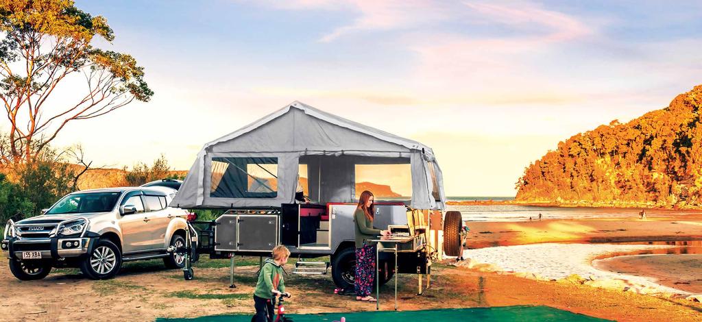 Aussie Made for Aussie Adventures While many camper trailers on the market are manufactured overseas and assembled locally, Cub proudly stands behind complete Australian manufacturing.