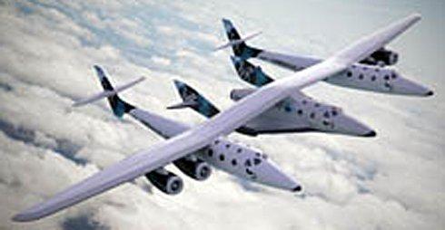 RUTAN UNVEILS WHITE KNIGHT/SPACESHIP TWO Last month Burt Rutan unveiled the next step in private spaceflight, the WhiteKnightTwo launch ship and the new SpaceShip Two.