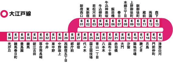 Please refer to the map on the right for transferring from Hamamatsu-cho( 浜松町