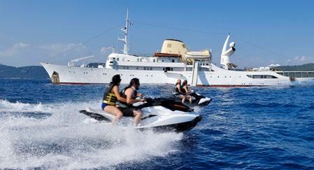 Access to the sea comes in many forms, depending on your thirst for speed and adrenaline; a