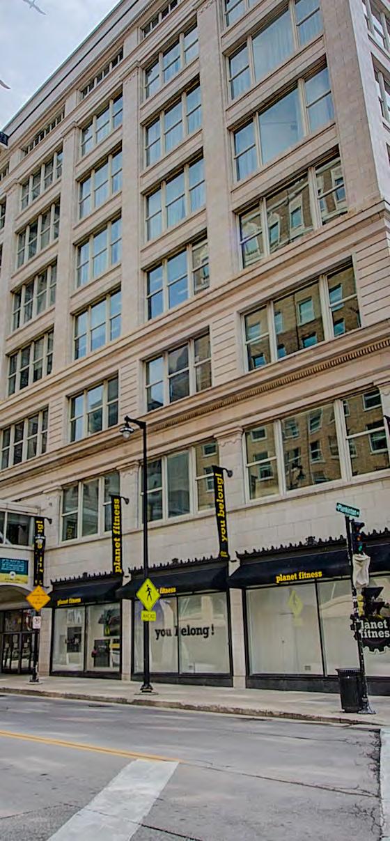 Features: Class A office building featuring Class A amenities Walkscore of 96 (walker s paradise) Access to ten different bus lines Move-in ready suites On-site property management and construction