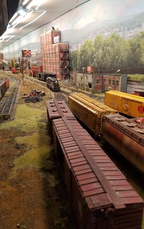 Layout of the Month: Great Lakes Industrial RR con t from p. 1 there a lot of detail, it is realistic detail.