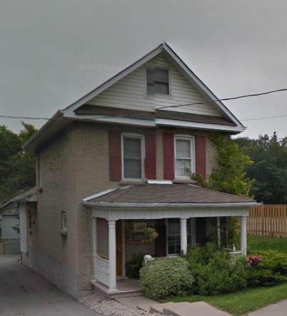 - Property was purchased by Valentine Brooks in 1911. - Gable roof with a window in the front gable. Valentine Brooks 383 Ontario Plan 78, Part Lot 18 1913 - Brooks was a mason living in Mount Albert.
