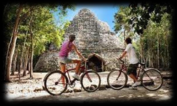 4. Coba- one of my favorite archeological sites. What makes Coba ruins so interesting is the fact that it is in the jungle and the ruins are spread out with connecting trails.