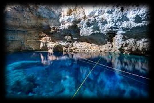 There are also big underground cenotes few kilometers from the archeological site.