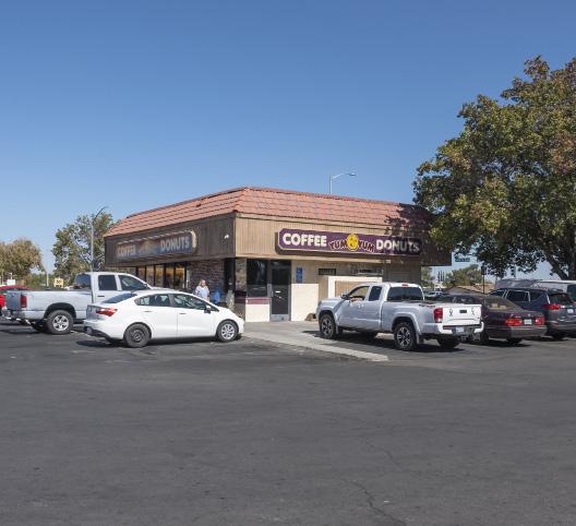 The center sits east of the interstate 14 freeway in a main retail corridor of Palmdale. All four signalized corners of E.