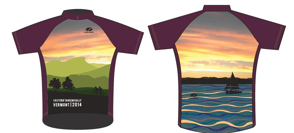 The 2014 ETR Jersey We will only be taking pre-orders for the jersey. Since we have to place our order early to ensure delivery by the rally, we will not be able to take orders after May 15th.