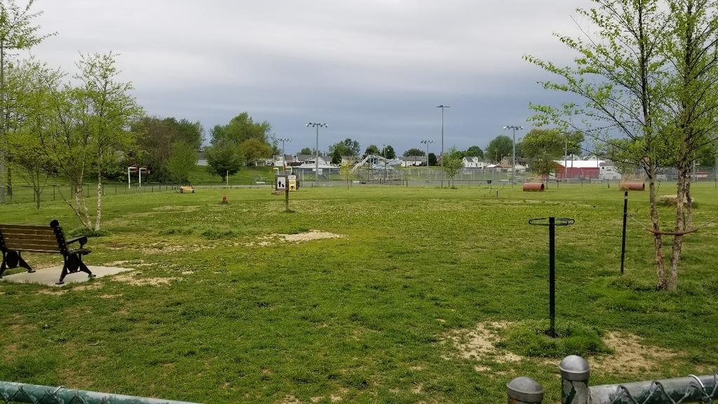 Dog Park Please rate the Dog Park for the following: Facility Rating Fenced-in area for dogs 3.21 Mutt Mitt station (Poop station) 2.84 Dog Obstacle Course 2.75 Shade trees 2.52 Dog pool 2.