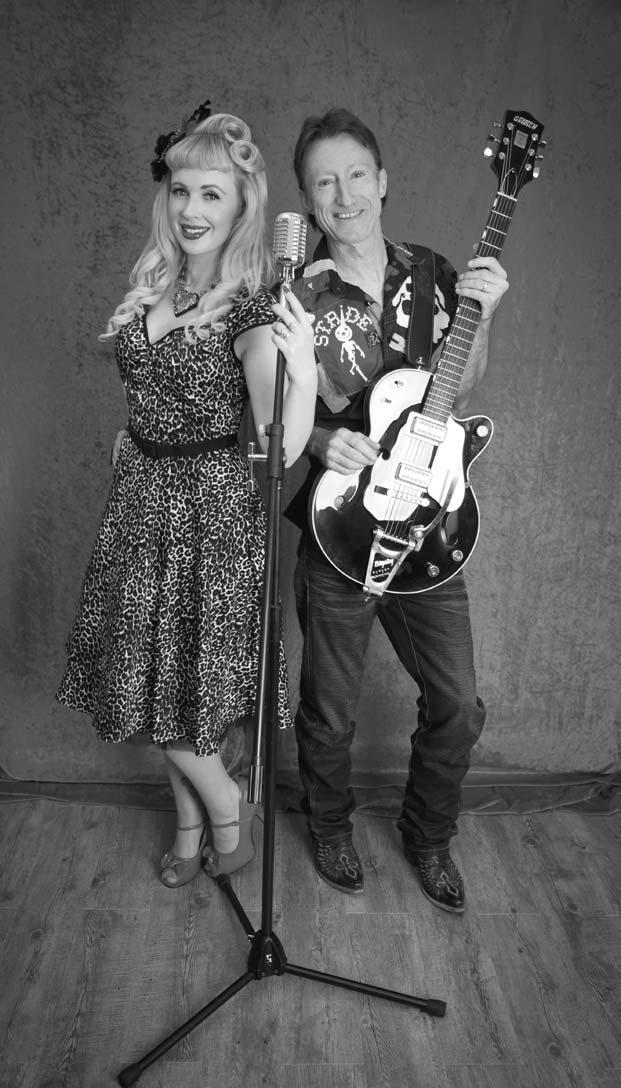creative arts Shelley Minson - rockabilly songstress and pin-up girl Continued from page 3 The boost it gave led her to writing and recording her first single with her muso hubby, Lawrie Minson.