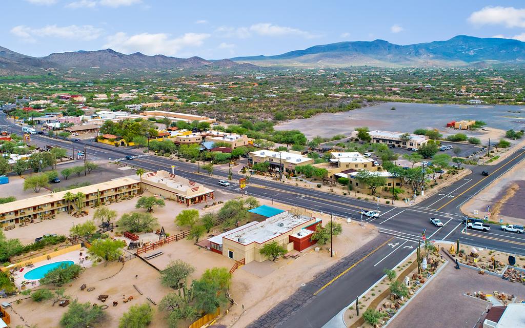 FOR SALE - RARE FREESTANDING BUILDING IN TOWN OF CAVE CREEK SWC CAVE CREEK ROAD & SCHOOL HOUSE ROAD 6331 East Cave Creel Road Cave Creek, Arizona 85331 PRICE REDUCED El
