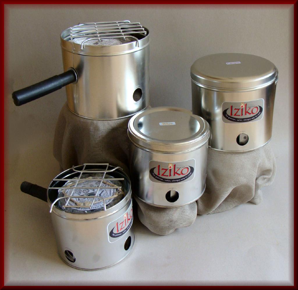 Stoves: The range currently consists of two stoves, the Biker and the Camper Stove. The Biker is made of tin and is currently the smallest stove available.
