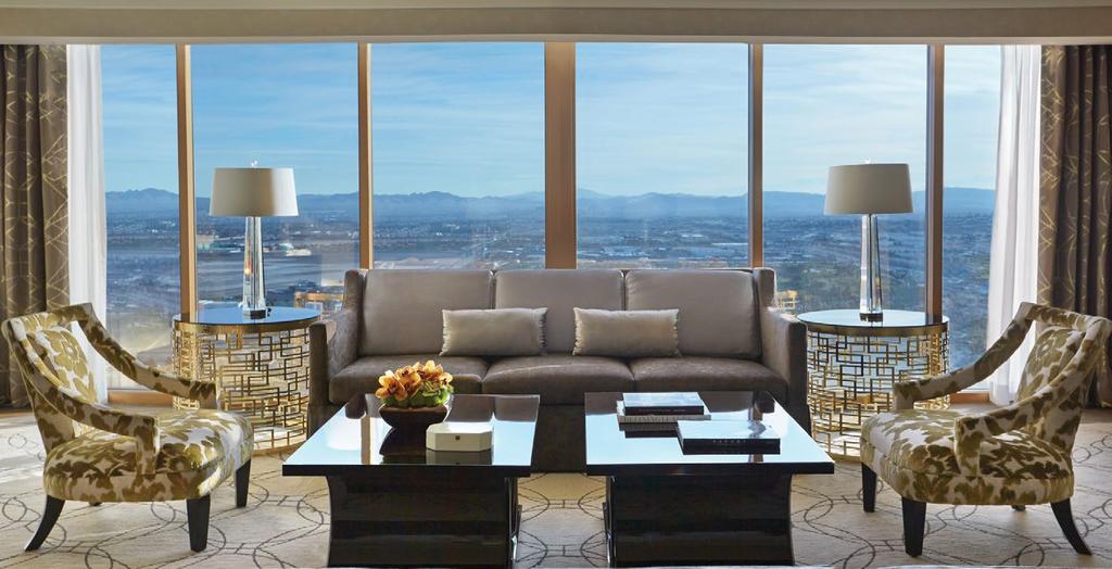 VALLEY-VIEW SUITES With a panorama of the valley, mountains and desert, our 1,700-sq.-ft.