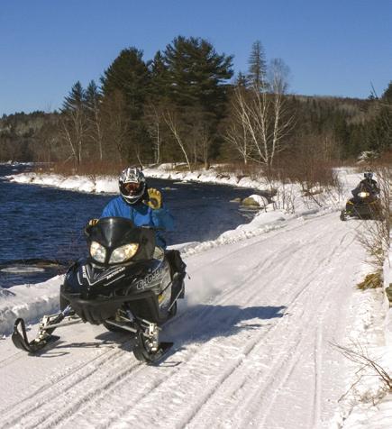 Northern Outdoors Trail Report On our Maine Snowmobiling Blog, updated weekly at blog.