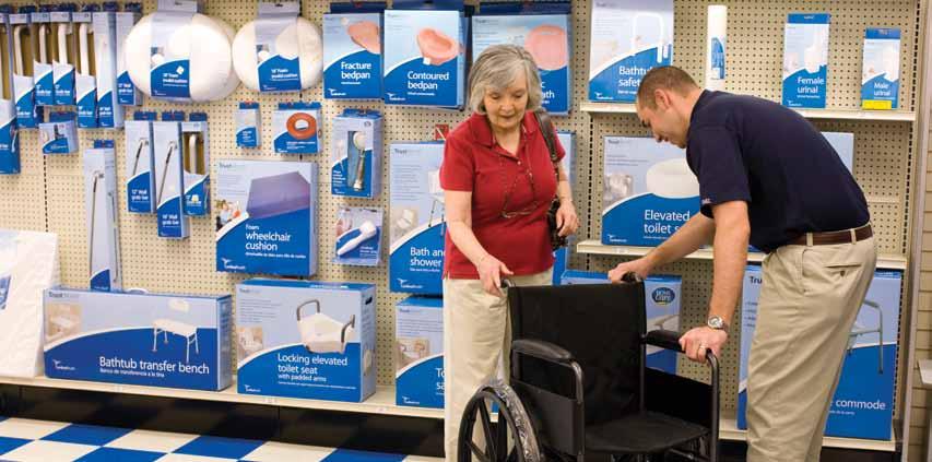Solutions As your local pharmacy, we are committed to offering quality products for all of your home healthcare needs.