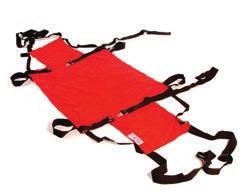 The individual is then quickly transferred to the Ski Pad and secured in place with seatbelt style straps.