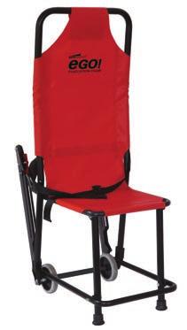 EGO Evacuation Chair The Ego Evacuation chair, is a great low budget chair which enables evacuation to be put into effect quickly by only one operator.