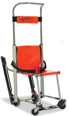 VERSA Evacuation Chair The Versa evacuation chair offers instant deployment on four wheels.