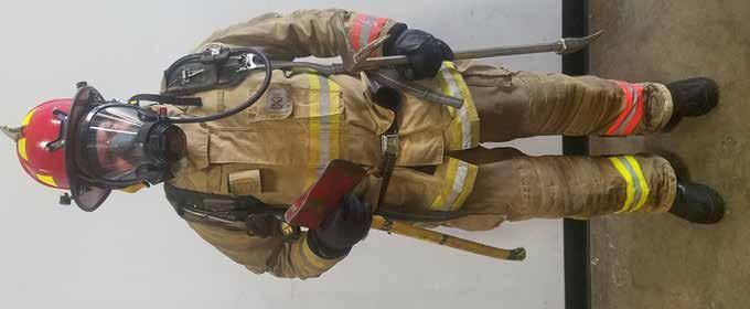 Turnout Coat A firefighter s coat has three layers: a fire-resistant outer layer, a waterresistant middle layer, and an insulated inner layer.