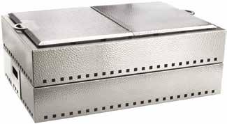 w/ Protective Case 24 ½" x 16 ½" x 5 ¼" ST11702122 Hammered Rec Base w/ Protective Case 24 ½" x 16 ½" x 5 ¼" ST11702121 introducing the new Hammered