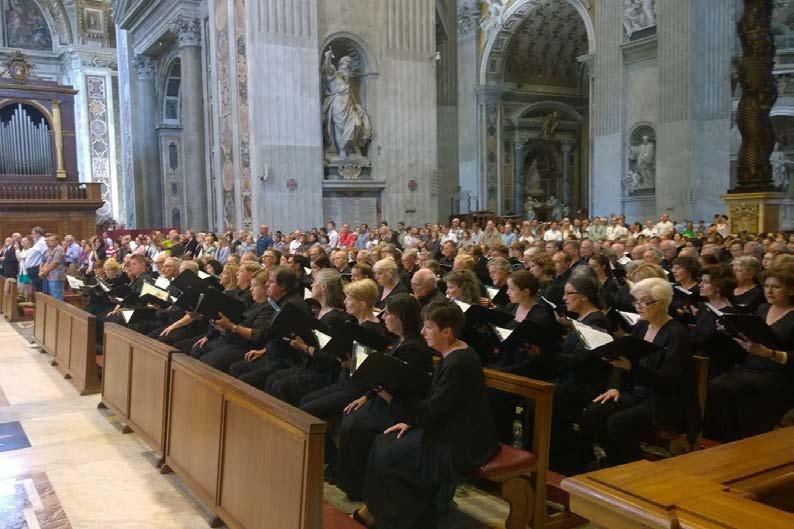 PASSION OF ITALY 2020 HIGHLIGHTS Festival Gala Concert Individual Concerts Sing Mass at St.