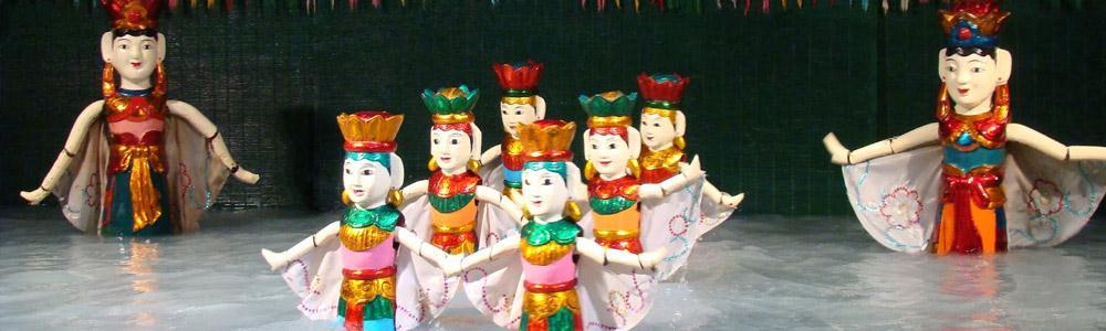 the Ethnic groups in Vietnam and their cultures. Evening highlight will be the Water Puppet Show.