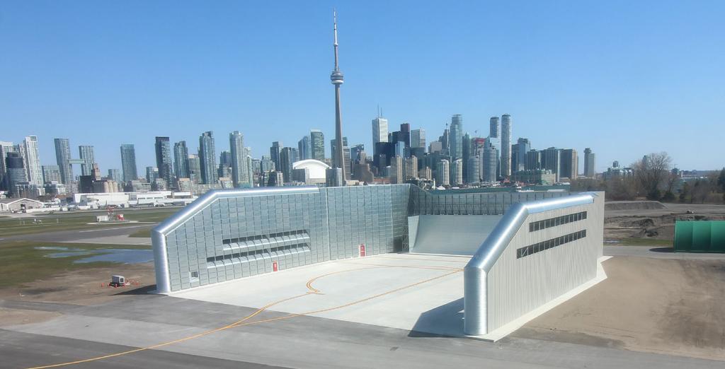 GROUND RUN-UP ENCLOSURE QUICK FACTS Billy Bishop Toronto City Airport s Ground Run-up Enclosure (GRE) is the first facility of its kind in eastern Canada, and only the second such facility in the