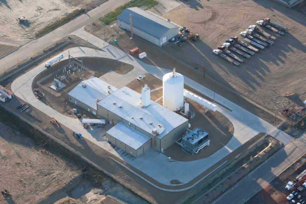 Expansion of Liquefied Gas Business (North America) Progress report on newly construction air separation plants Lakeland, Florida Commenced operation
